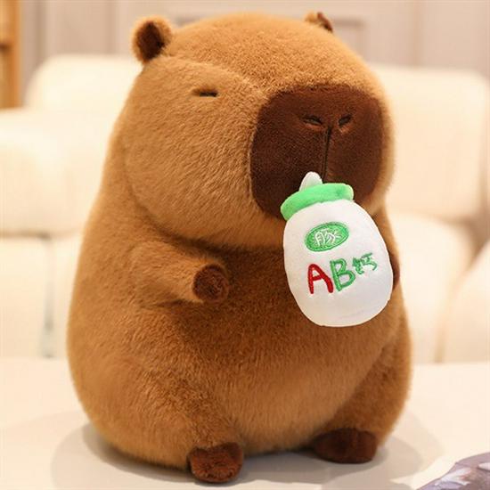 Capybara Milk Plush Doll - Children's Pillow & Birthday Gift
