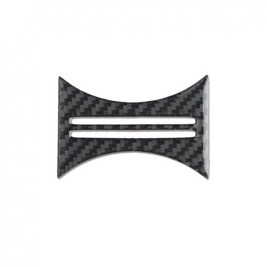 Carbon Car Water Cup Holder Frame Cover Trim Sticker For Benz GLA CLA A 2013-19