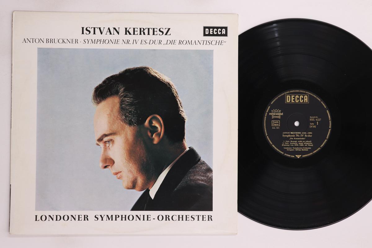 

LP Record ISTVAN KERTESZ, LONDONER SYMPHONIE - Bruckner Symphonie Nr4 Es Dur Die R SXL6227 DECCA 1966 Germany Classical Used
