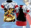 Anime Saint Seiya Pegasus Cosplay 3D Children's T-Shirt Fashion Cool Daily Unisex T Shirt Street Personality Y2k Tops Summer Clothing