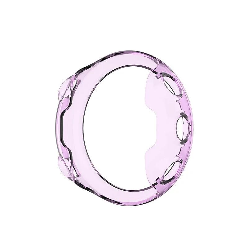 

Защитный чехол из ТПУ для смарт-часов Garmin Swim 2, мягкий силиконовый защитный чехол для Venu Swim2, аксессуары For Garmin Swim 2 фиолетовый