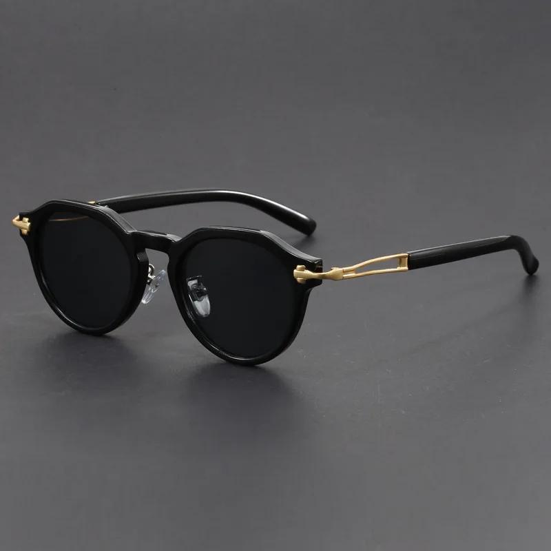 New Round Women's Sunglasses Vintage Fashion Brand Women Casual Glasses Vintage Men Outdoor Sunshade Goggles UV400