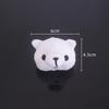 Danganronpa Junko Enoshima Bear Hairpin Set - Cosplay Black & White Hair Clips