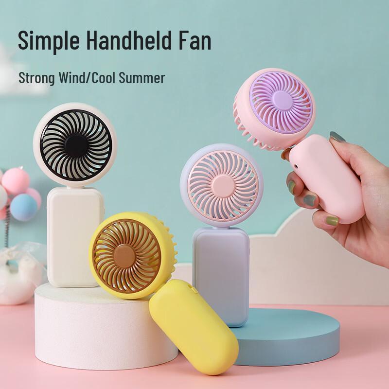 LINGPAN Portable Handheld Mini Fan Pack of 5