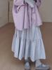 Autumn & Winter Wool Half-Body Skirt & Cardigan Set - Gentle Style for Women