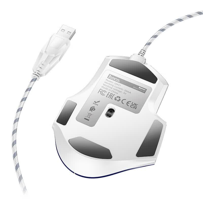 HOCO. GM31 Leuchtende Kabel-Gaming-Maus