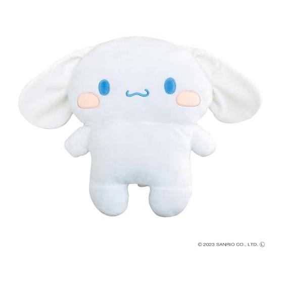 MORIPiLO Body Pillow Sanrio Characters Cinnamoroll Cinnamon (Flat Pillow Furapiro) Skin-friendly Micro Fabric Goods Stuffed Toy Nap Pillow White