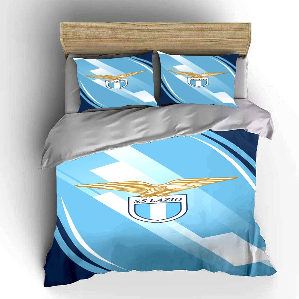 Aquila e logo SS Lazio. Set lenzuola Set copripiumino Copripiumini Federe(1 * Copripiumino 2 * Federe senza imbottitura per piumino)