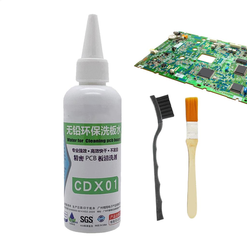 100ml PCB Motherboard Cleaner Liquid Multifunctional Effective Electronics Cleaning Agent Contact Cleaner Fast Drying