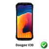 Displayschutzfolie - Phonillico - Doogee V30 - 2er-Pack - Ultradünn - Kratzfest