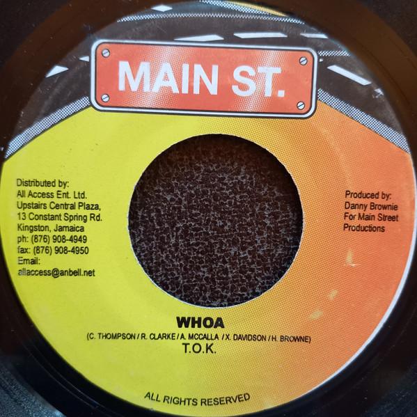 

7inch Record T.O.K. - Whoa NONE Main St. Jamaica Reggae, Ska & Dub Used