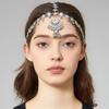 Multifunctional Forehead Pendant Elegant Forehead Pendant Beads Tassel Hair Accessories