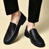 Fashion Mens Genuine Leather Shoes New Arrival Casual Shoes Business Men Slip-on Shoes All-Match Loafers Handmade Driving Flats