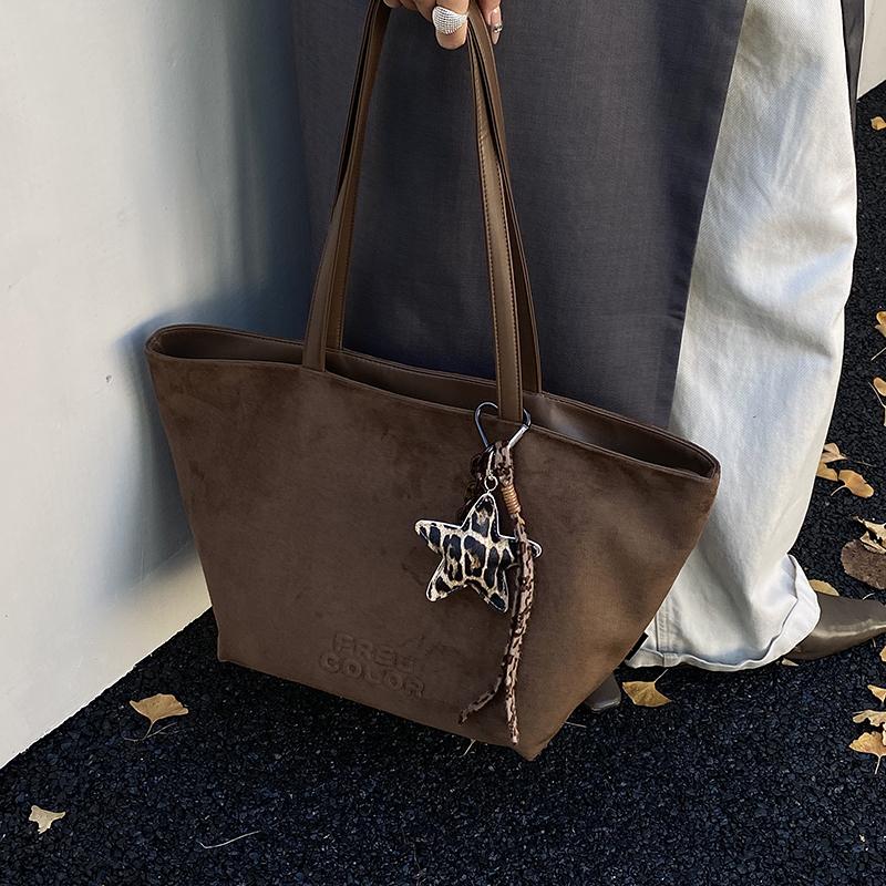 Vintage Shoulder Bag Women's Large Capacity Commuter Tote Bag