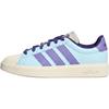 Street Talk Comfortable Trendy Low-Top Kids Skate Shoes Unisex Sneaker Blue Purple LA8414