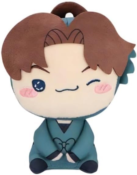 Nintama Rantaro the Movie: Dokutake Ninja Corps' Strongest Strategist Mochipiko Plush Toy, 5th Edition, Approx. 15cm X 11cm X 8cm, Single Item: Rikich