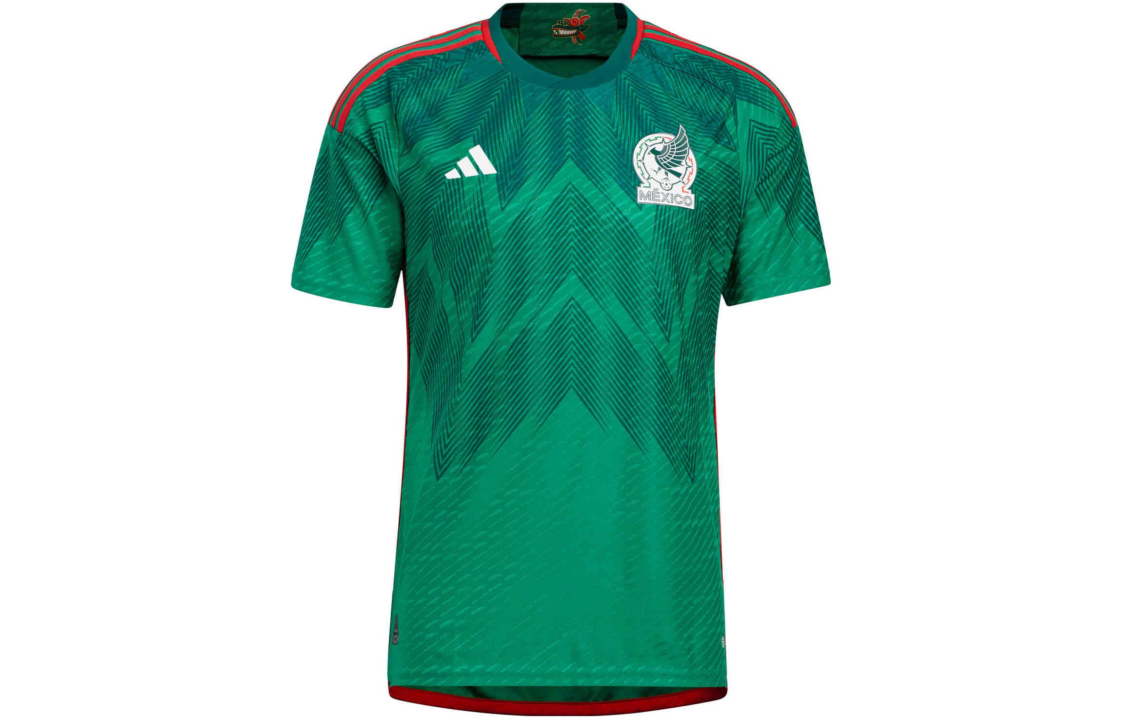Adidas Mexico 22 Home Authentic Jersey HD6898 S