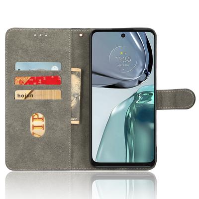 For Motorola Moto G62 5G RFID Blocking Leather Phone Case Stand Wallet Phone Cover