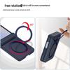 Funda magnética giratoria 360° para Samsung Z Flip7 con compatibilidad de soporte MagSafe
