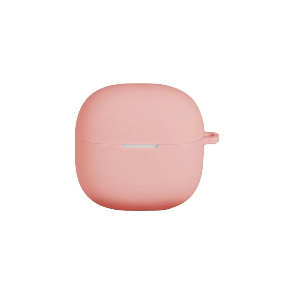 Wireless Headphone Cover For Redmi buds 6 Lite Case With Hook Silicone Soft Plain For Xiaomi Redmi buds 6lite Shell