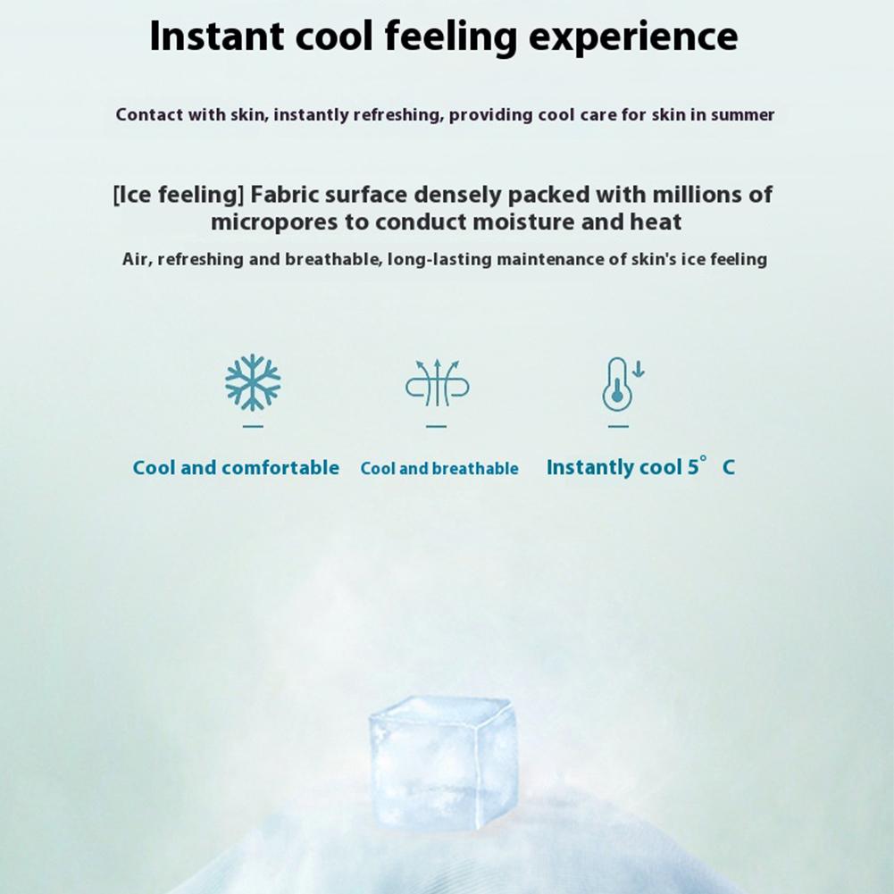 Cooling Comforter Breathable Double Sided Cool Blanket Cool Summer Blanket for Hot Sleepers for Home Office Travel Car