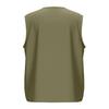 Women's Fashion Color Button Summer Loose V-neck Sleeveless Casual T-shirt Vest Top