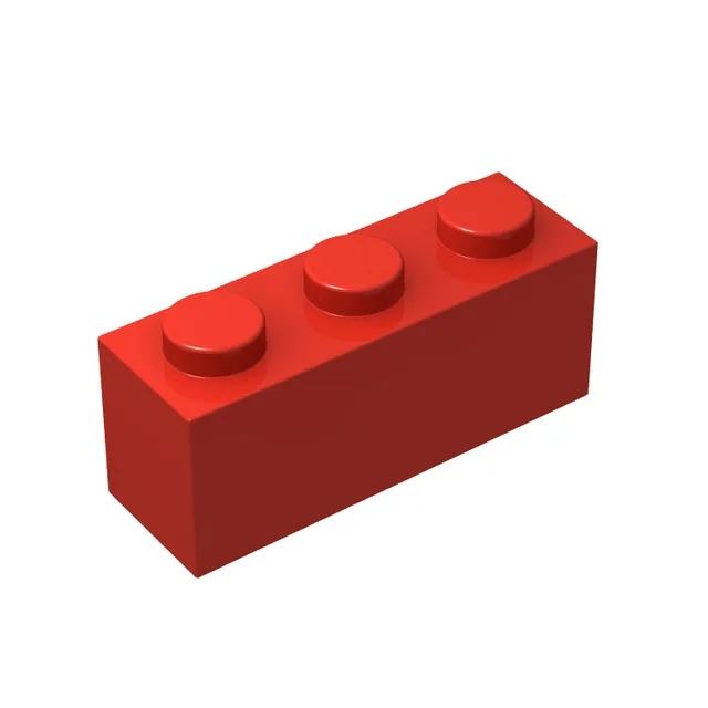 20Pcs MOC Parts 3622 Brick 1 x 3 Compatible DIY Assmble Building Blocks Particle Kid Puzzle Brain Enlighten Toy Birthday Gift