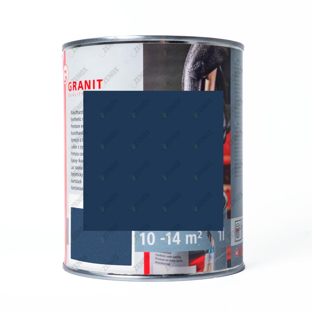 Paint Varnish Sapphire Blue RAL 5003 NOPOLUX WILCKENS GRANIT 1 Can