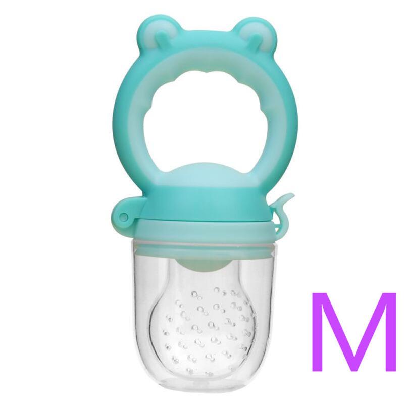 Baby Fresh Food Fruit Vegetable Dispenser Frog Shape Baby Pacifiers Feeder Baby Food Masher