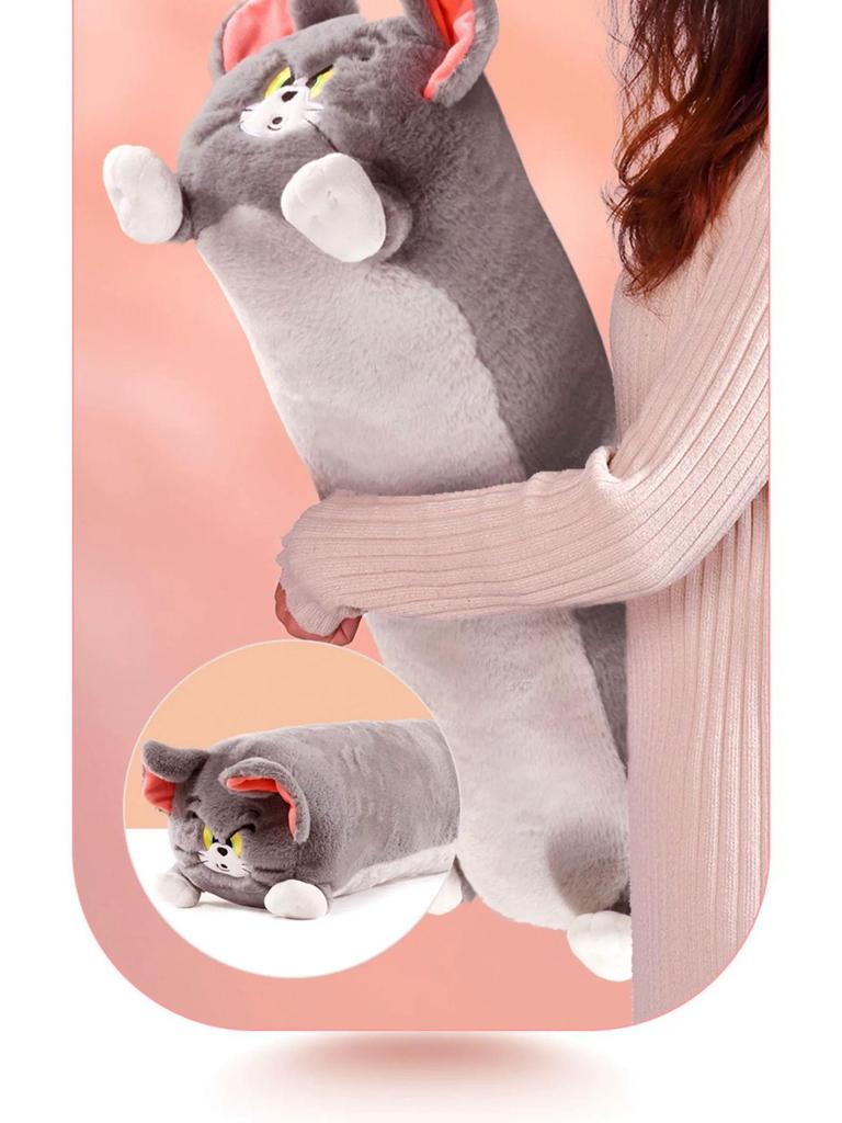 Tom and Jerry Transforming Tom Cat Plush Pillow Doll - Cute Sleep Companion