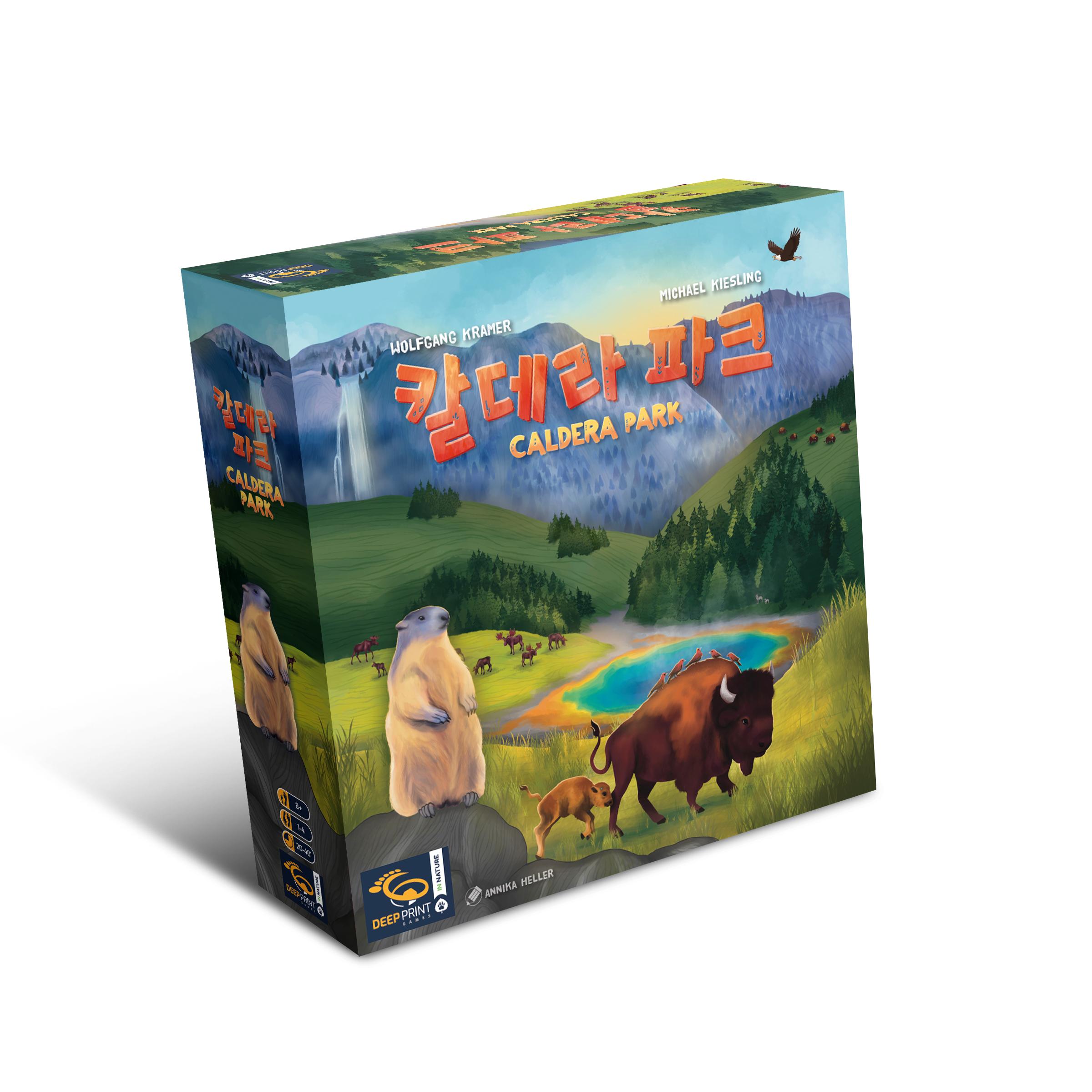 Caldera Park Tile-Laying Board Game