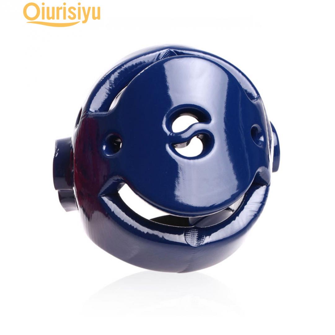 

Шлем для бокса, тхэквондо, тайского бокса, защита для головы, тренировочное снаряжение S синий