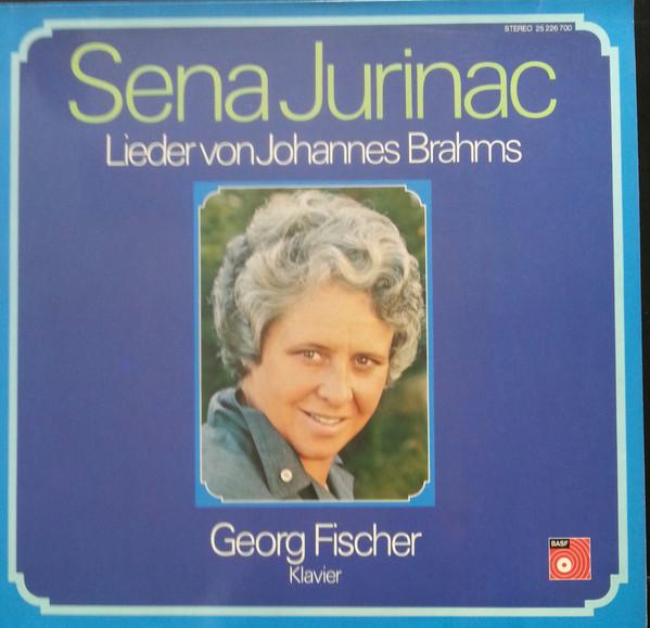 

LP Record SENA JURINAC GEORG FISCHER Lieder von Johannes Brahms 25226700 BASF 1976 Germany Classical Used