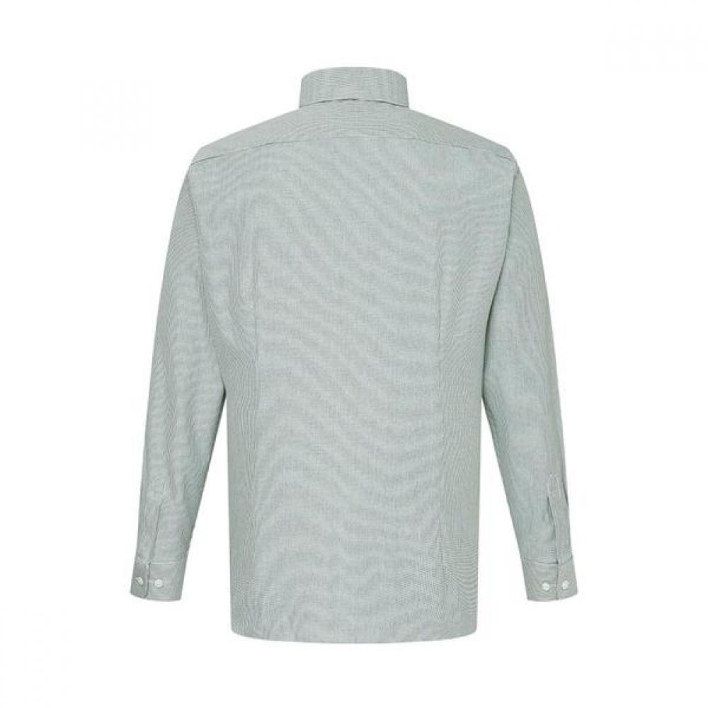 DakS Men S Micro Check Slim Fit Long Sleeve Shirt dma1Shdl322e1