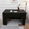Fitted Tablecloth Polyester Open Back Table Cover Solid Color Washable Table Cloth for Meeting Party Wedding Banquet Birthday Decor