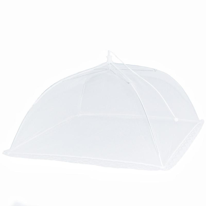 Foldable Food Covers Mesh Anti Fly Mosquito Meal Food Cover Umbrella Picnic Protect Dish Cover Meal Covers Kitchen Supplies