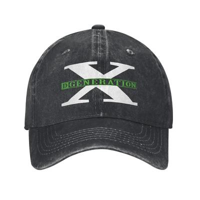 D-Generation X Logo Headwear Baseball Cap Unisex Daily Wrestling Wrestlers Caps Hat Adjustable Trucker Hats Snapback Cap