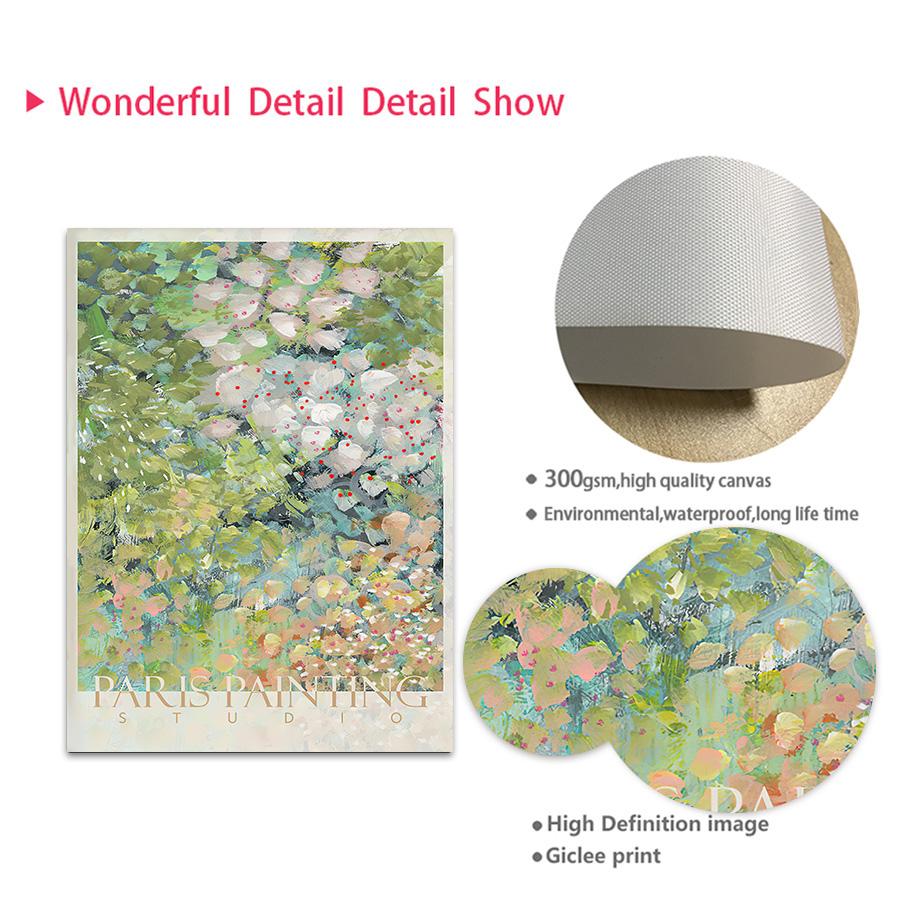 Abstrakte Schmetterling Monet Teich Mädchen Floral Wand Kunst Leinwand Malerei Nordic Poster Und Drucke Wand Bilder Für Wohnzimmer Dekor