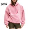 Dog Pouch Sweatshirt Women Pet Sling Hoodie, Oversized Hooded with Kangaroo Pouch, Cat Fleece Pullover Top
