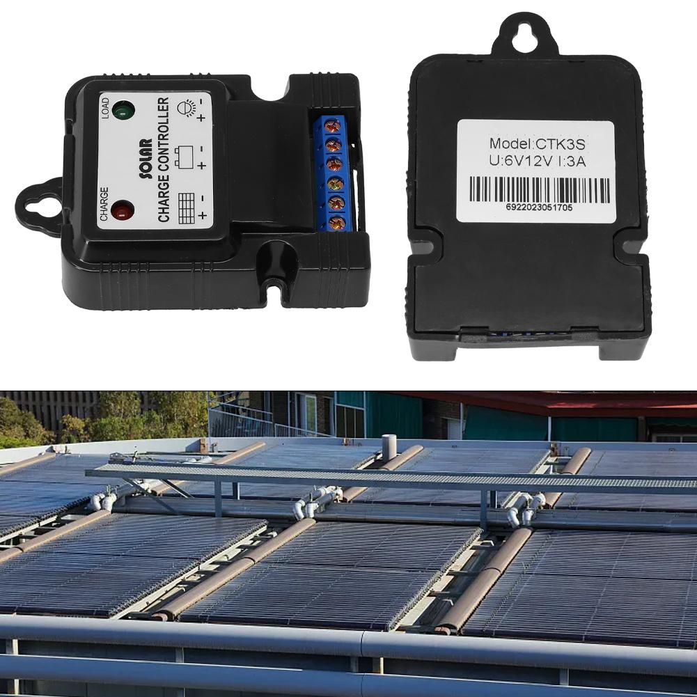 High Quality Solar Panel Charger Controller USB Regulator Waterproof 6V/12V Battery Reverse Connection Solar Charge Controller China Mainland