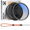 Concept 77mm PL Filter with Lens Cap for Reflection High Thin Circular Polarizing CPL Thin K&F Reduction, Transmission, Frame, Filter, Filter,