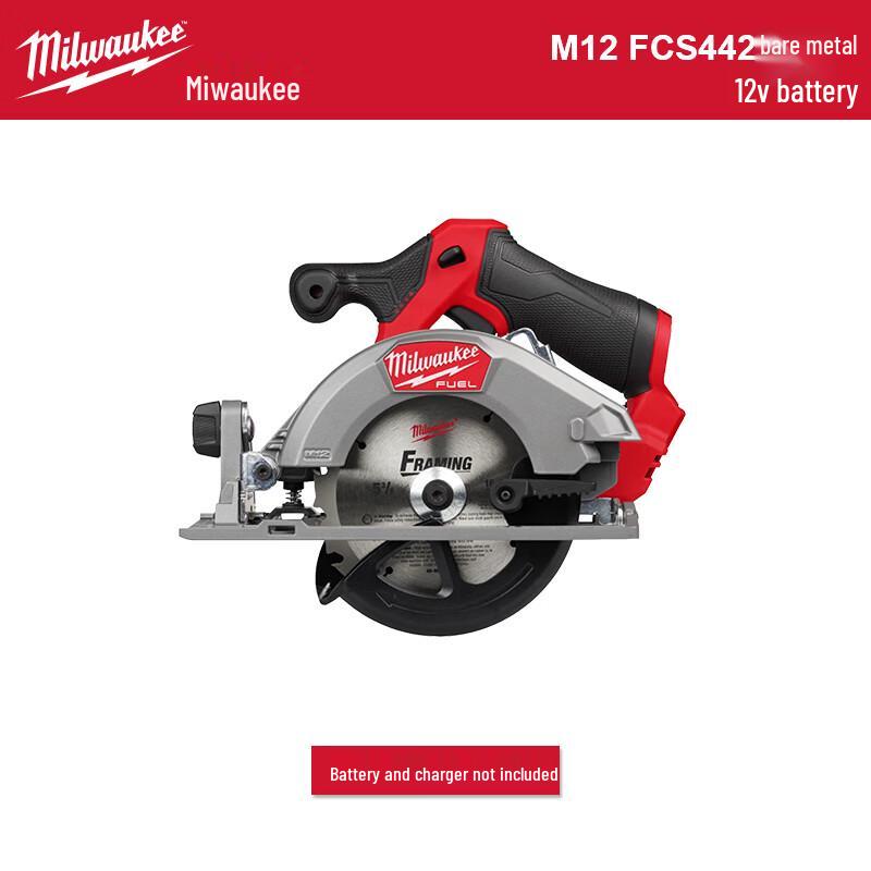 

Milwaukee M12 Brushless 140mm Cordless Circular Saw CN plug (adapter included)