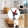 Chicken Figurines Abstract Collectible Kung Fu Rooster Statues Indoor Table Decor Kung Fu Chicken Sculpture For Living Room