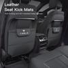 Car Seat Anti-Kick Pad Leather Cover Interior Storage Bag For Tesla Model-Y Model-3 Model-X Model-S Cybertruck Roadster SpaceX