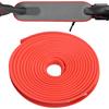 Waterproof Anti collision Rubber Protection Cover Strip for Xiaomi Electric Scooter(Red)