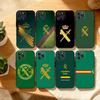 S-Spanish G-Guard Civil Emblem Phone Case For iPhone17,16,15,14,13,12,Plus,Pro Max, 5G Others Soft Black Cover