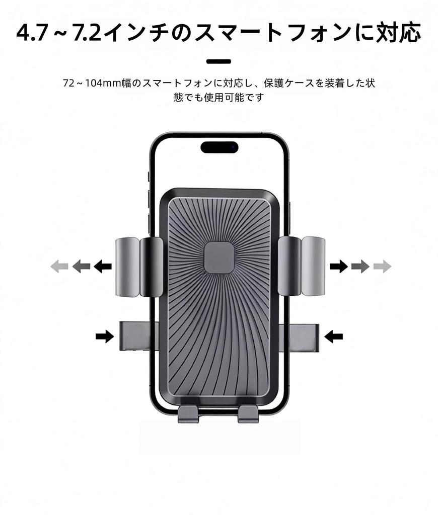 Yansolyn Bicycle Smartphone Holder, Easy Installation Smartphone Bicycle Holder, Mobile