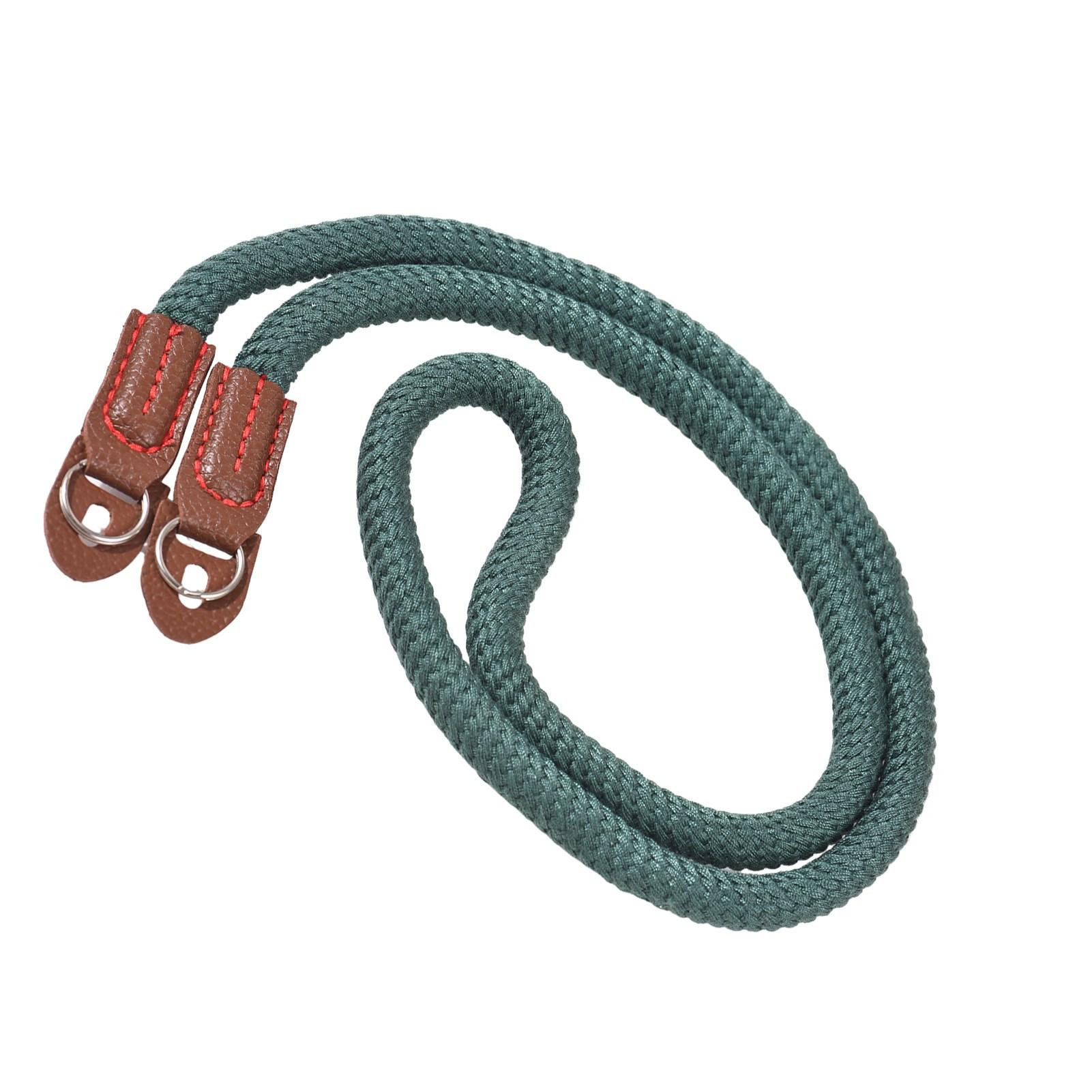 

Ремешок для камеры 100 см, шейный ремень для камеры, винтажный плечевой ремень для цифровых беззеркальных камер SLR DSLR Dark Green темно-зеленого