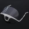 10PCS Smart Permanent Anti Fog Transparent Plastic Mask User Friendly Reusable Respirator