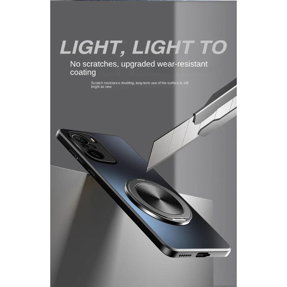 Magnetic Magsafe Stand Case for Huawei Nova 12 11 10 9 8 7 Pro Stand Shockproof Hard Matte Bracket Ring Bracket Holder Protective Kickstand Back Cover